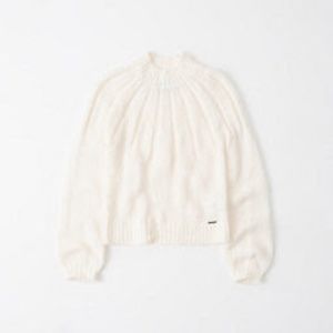 Abercrombie & Fitch Ultra Soft Mock Neck Sweater
